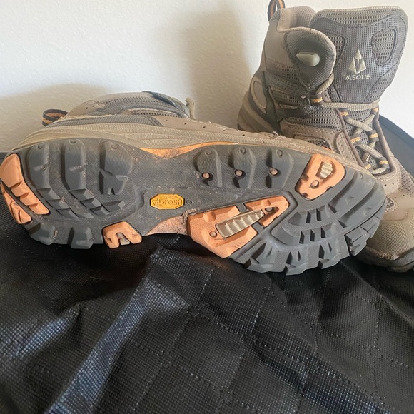 Vasque Gray and Tan Hiking Boots - Picture 3 of 4